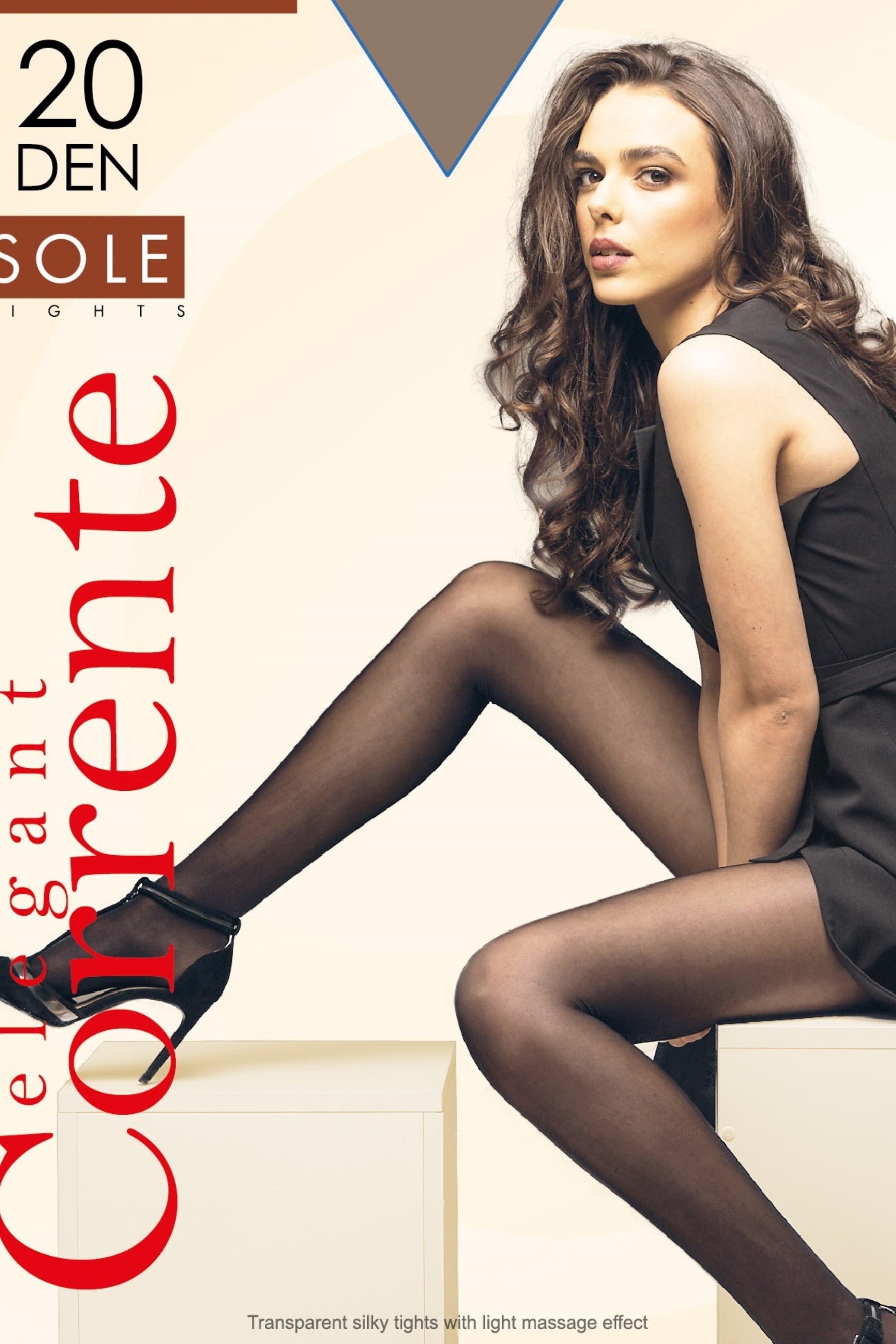 Колготки с шортиками Corrente Sole 20d