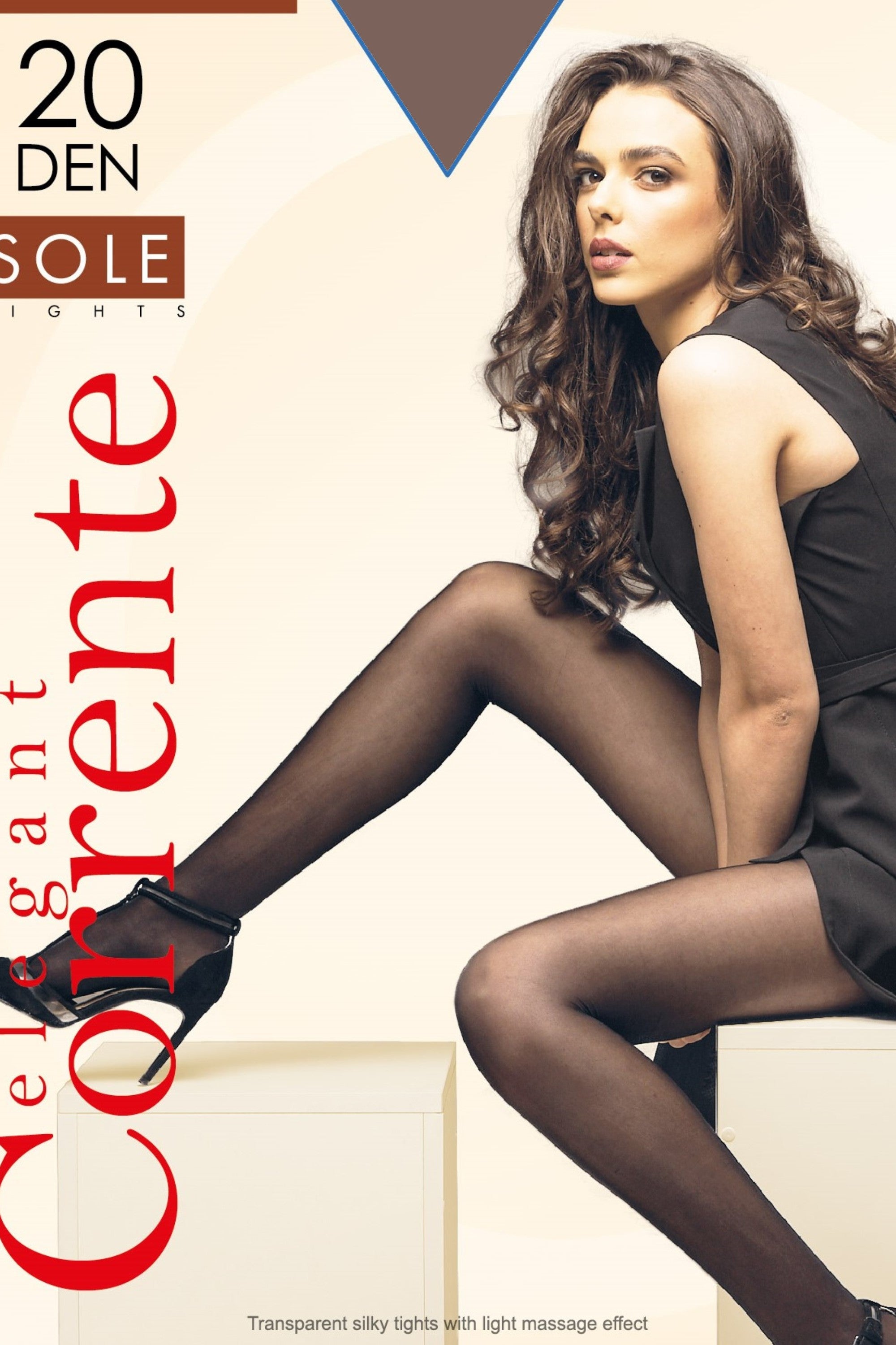 Колготки с шортиками Corrente Sole 20d