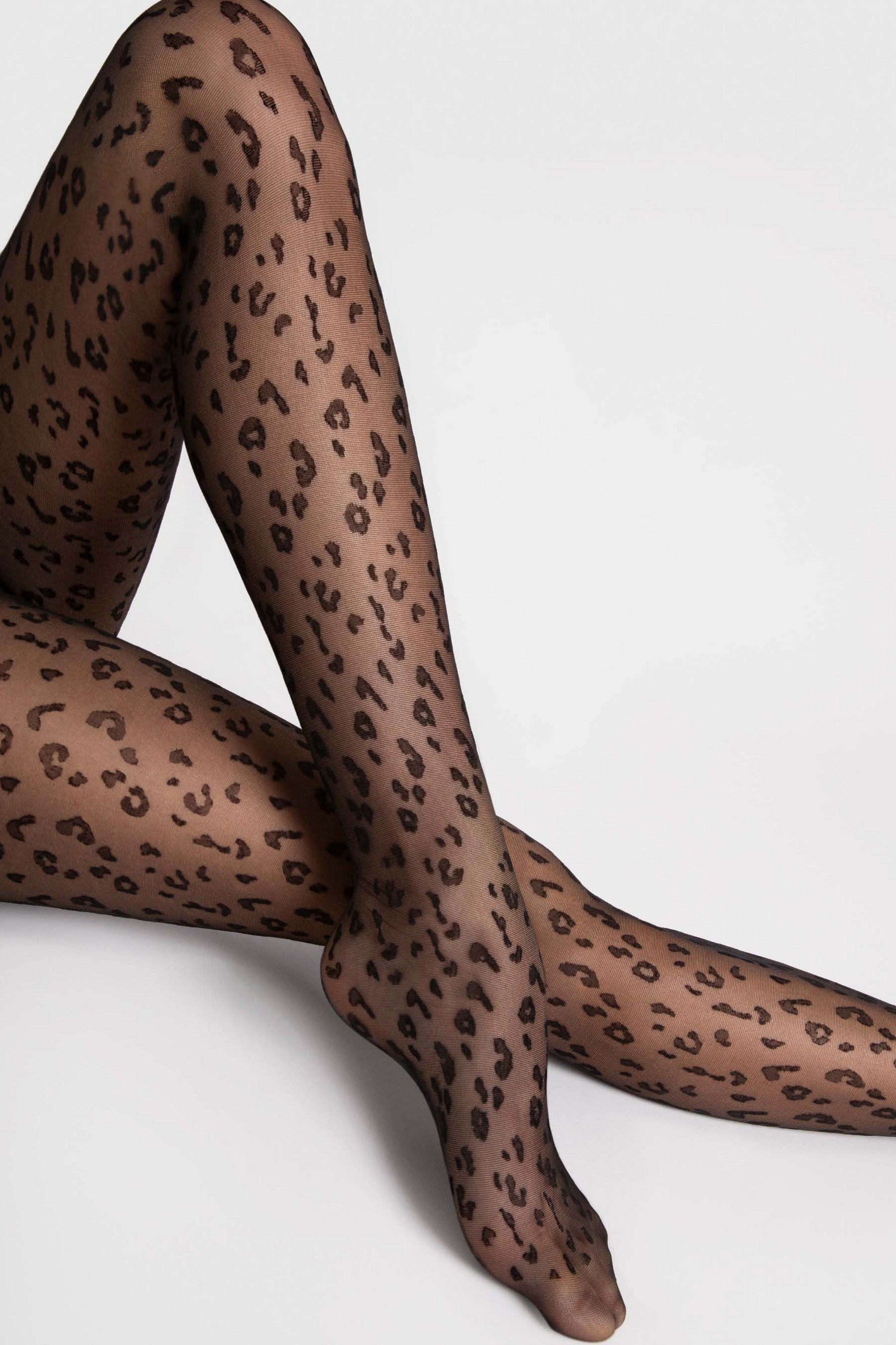 Колготки с леопардовым узором Jungle G6122 20d