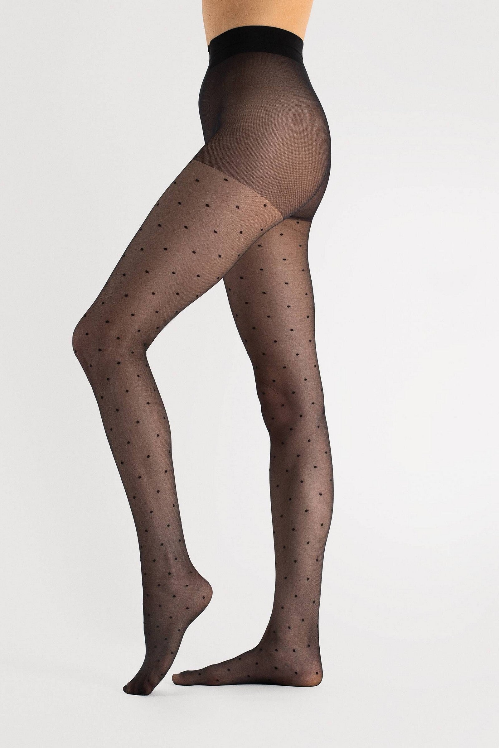 Колготки в горошек Kim G5961 15d