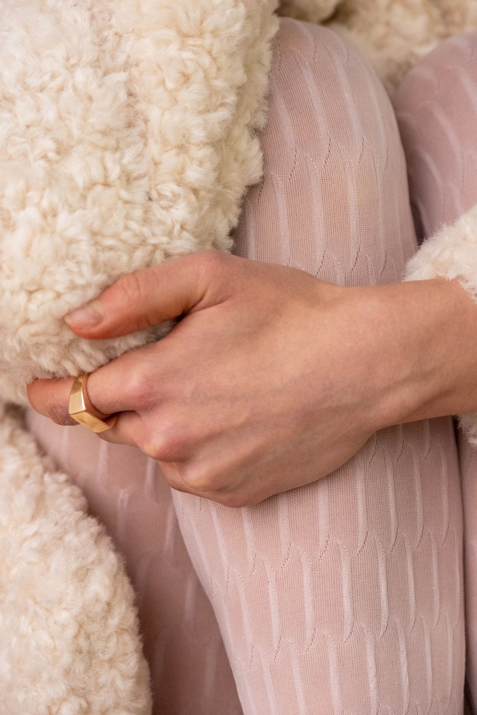 Матовые текстурные колготки Stereo G6074 40d