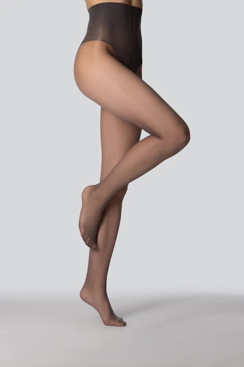 Колготки с широким корректирующим поясом Control top 20d