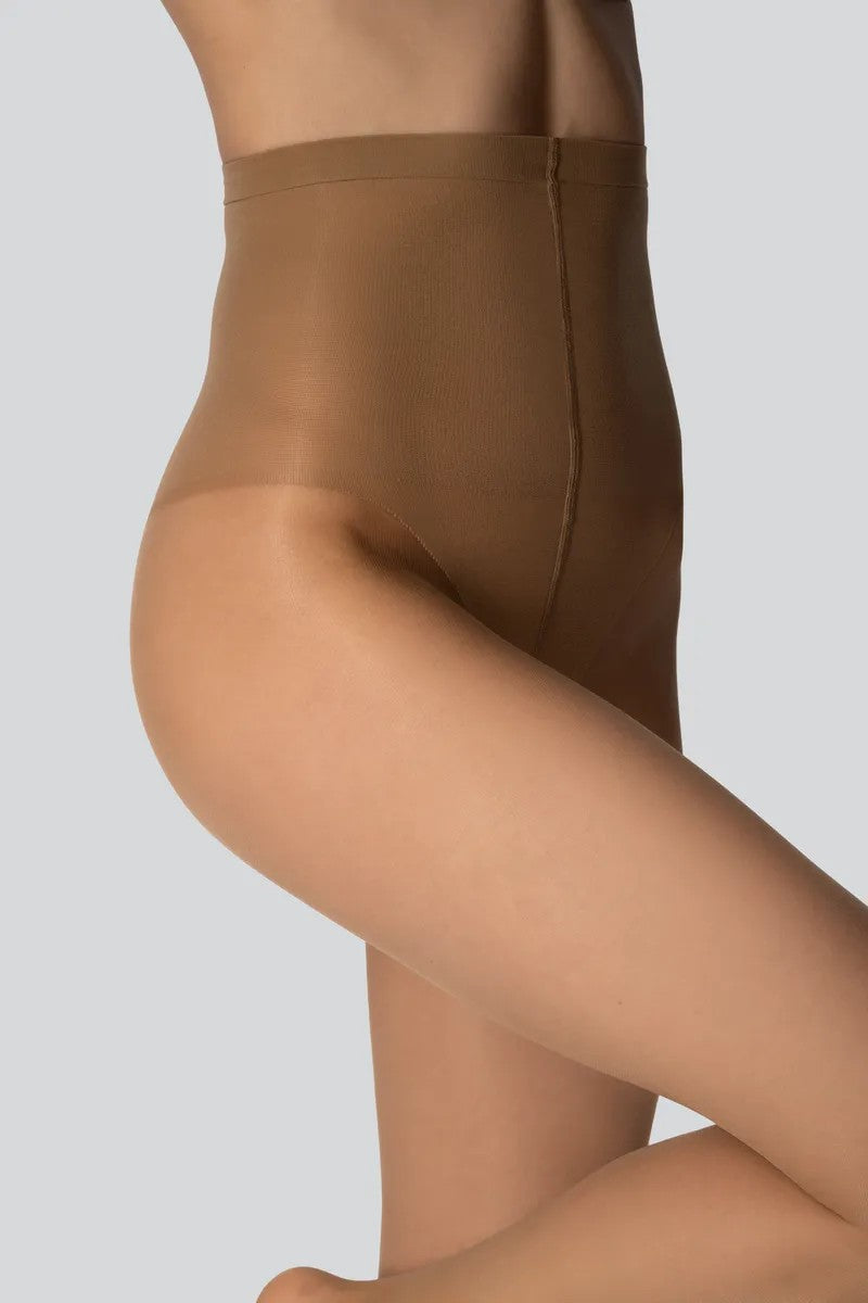 Колготки с широким корректирующим поясом Control top 20d