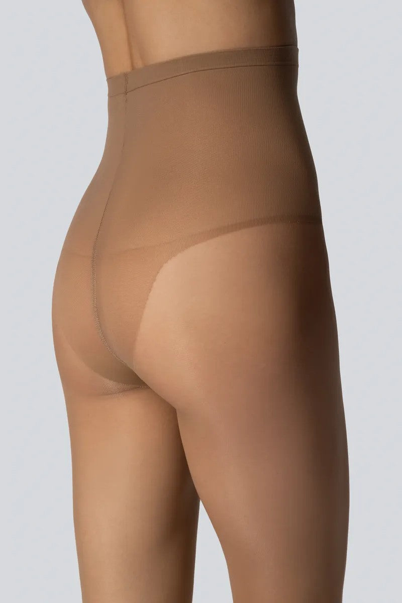 Колготки с широким корректирующим поясом Control top 20d