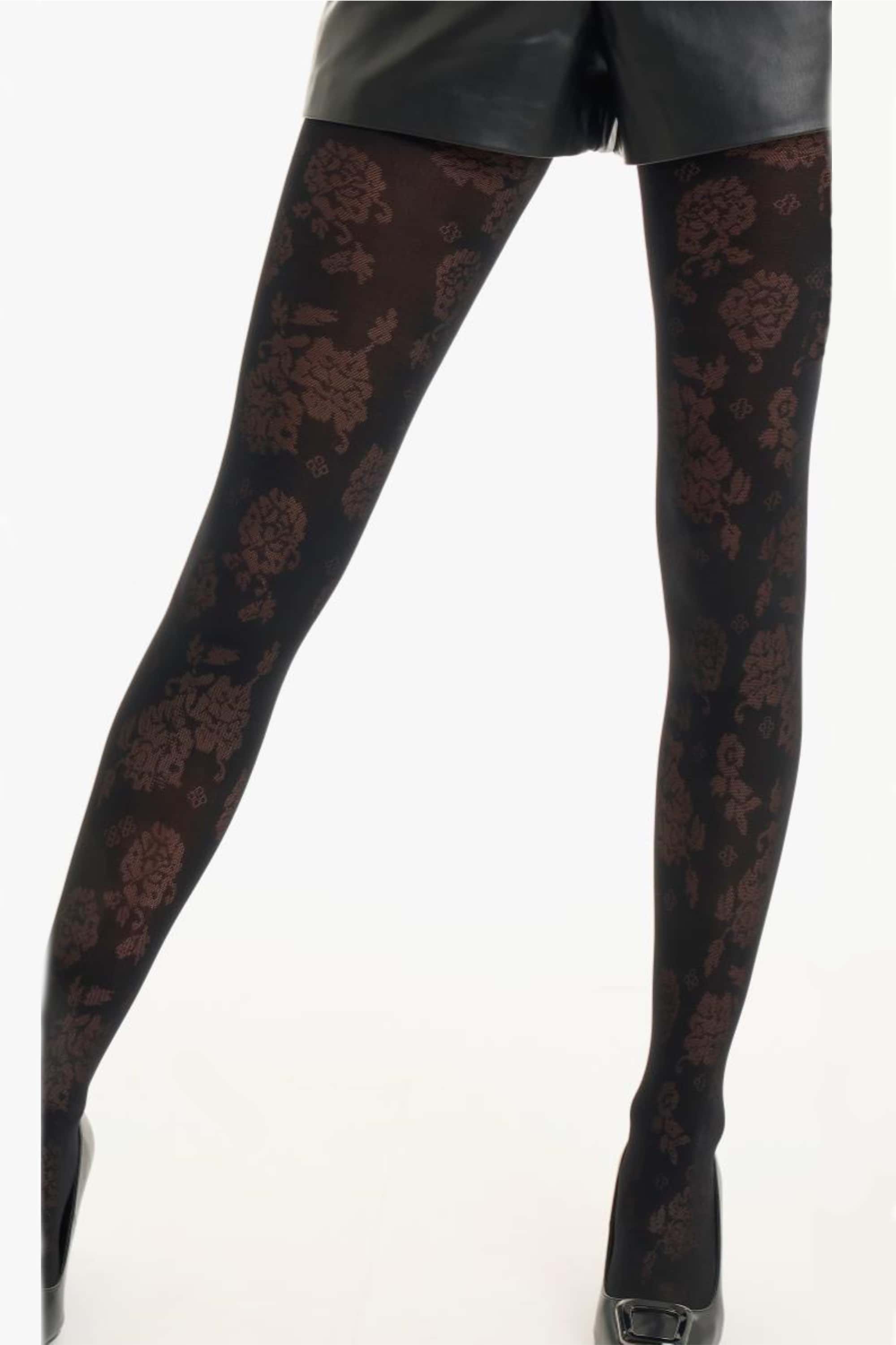 Колготки с узором C4209 Devore 50d