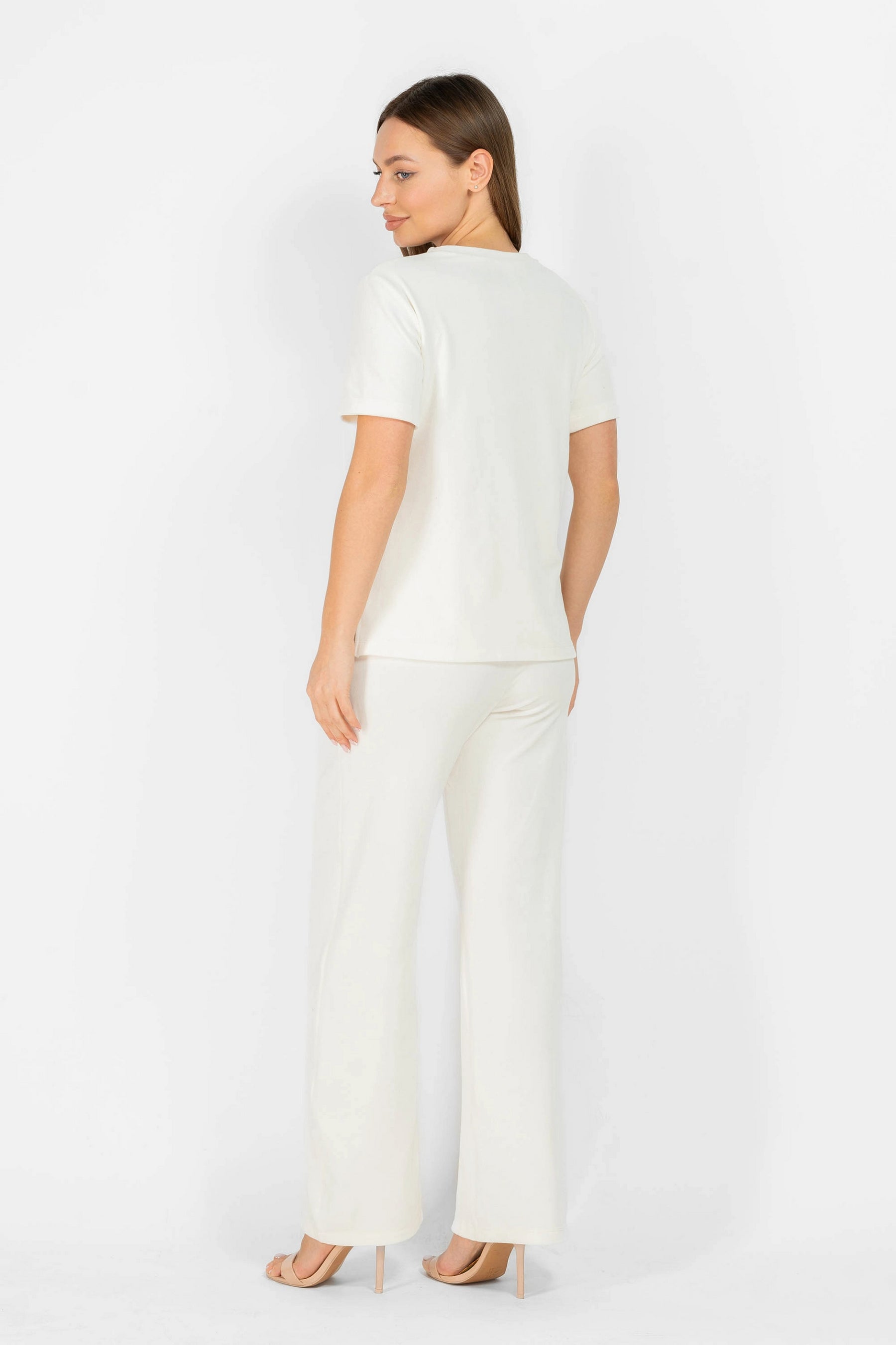 Велюровый домашний комплект 8181-6204 03 champagne