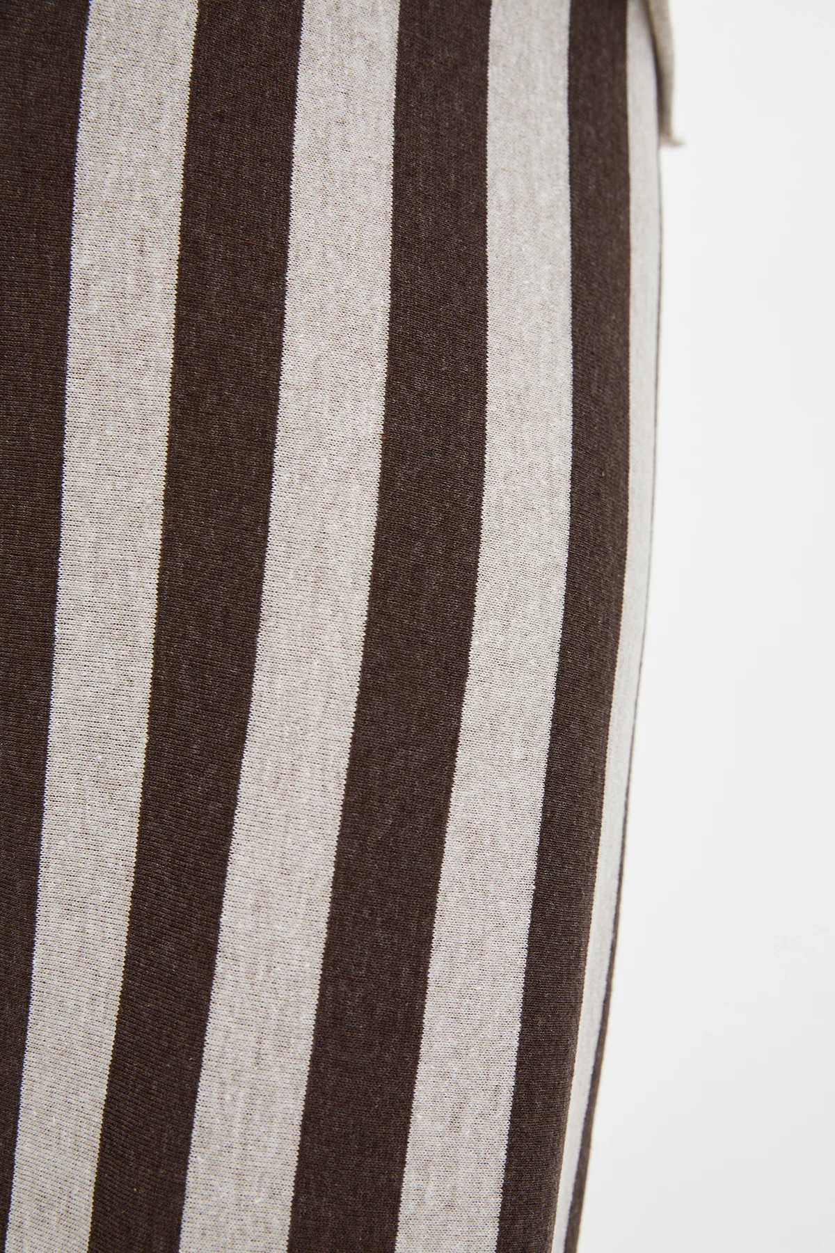 Трикотажный комплект с полосатыми брюками Coffee Milk TR0018-68-69