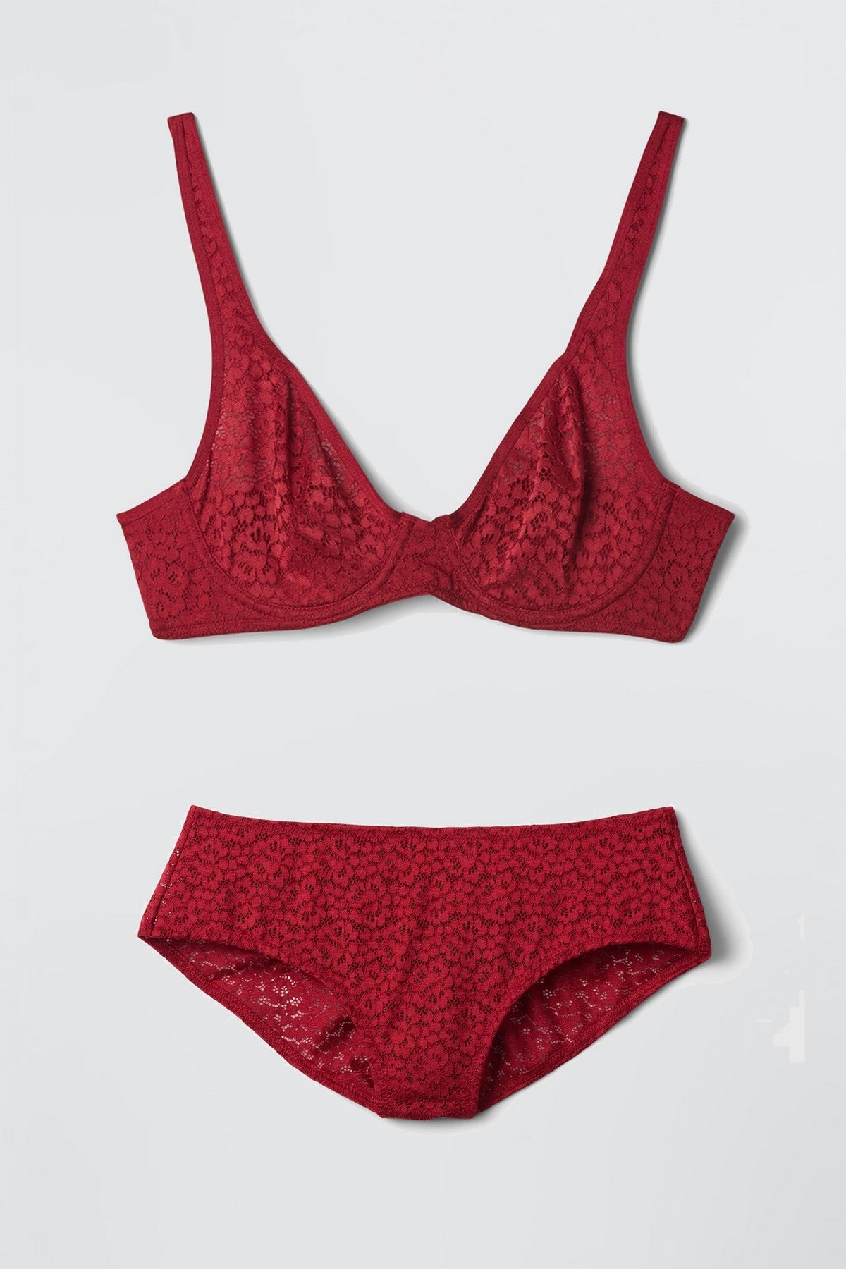 Кружевной комплект 82177590 red