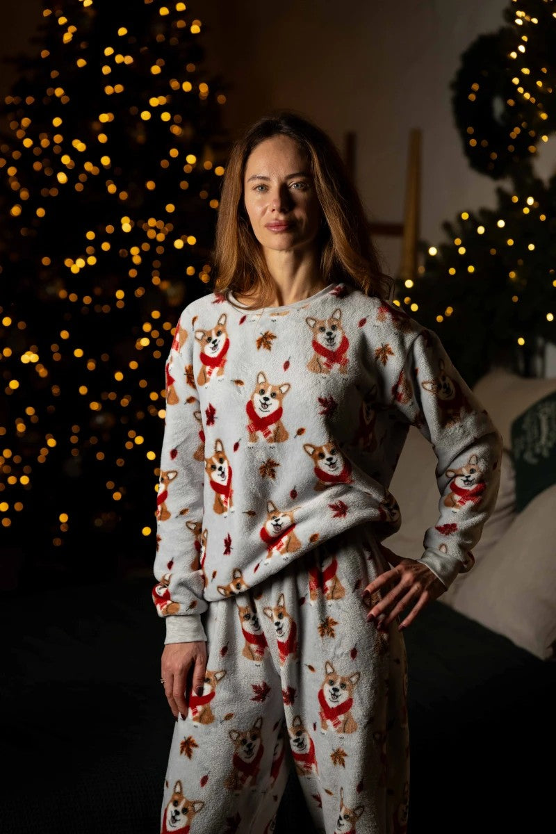 Домашний костюм из велсофта 25144