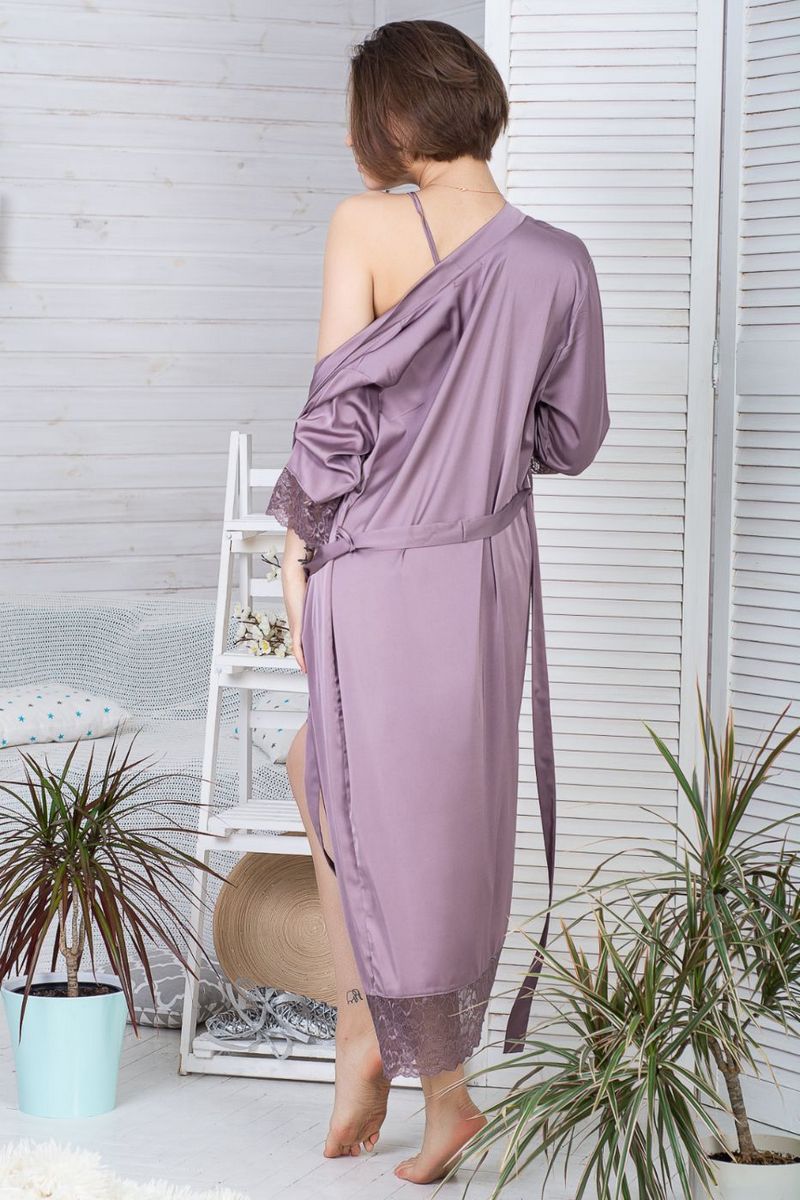 Комплект для дому із сорочкою К1082н violet