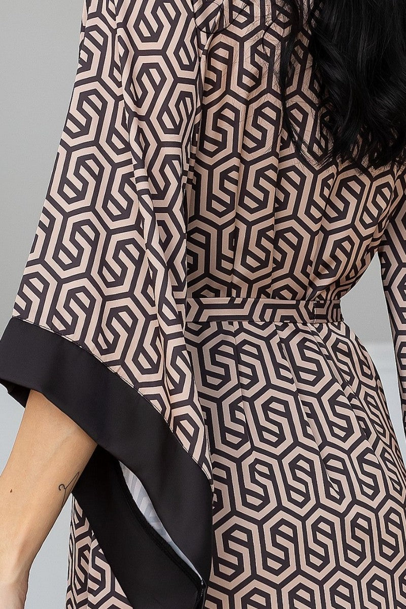 Шелковый комплект для дома Кг199н graphit/print