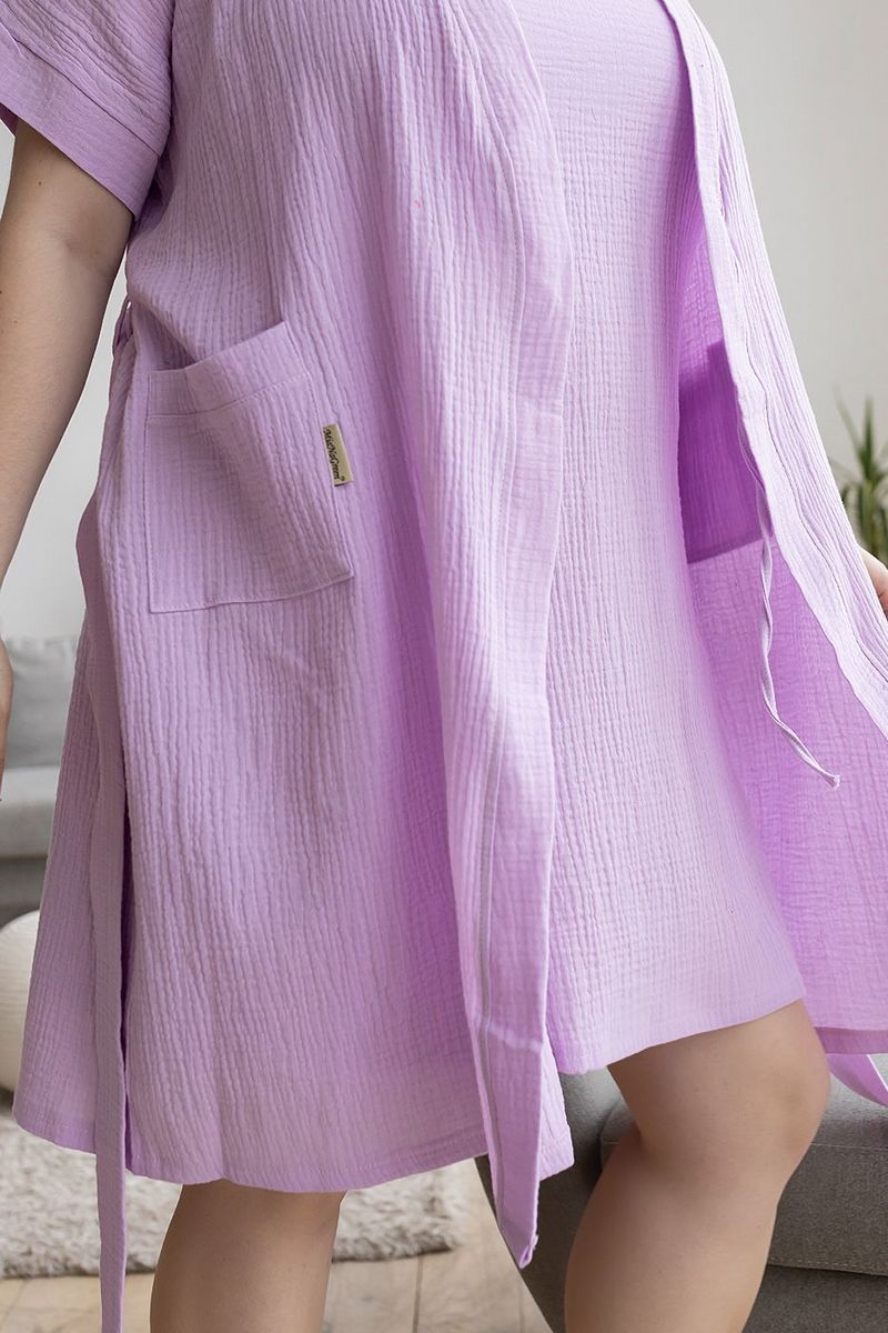 Комплект длядома из муслина Кл1807н lavender