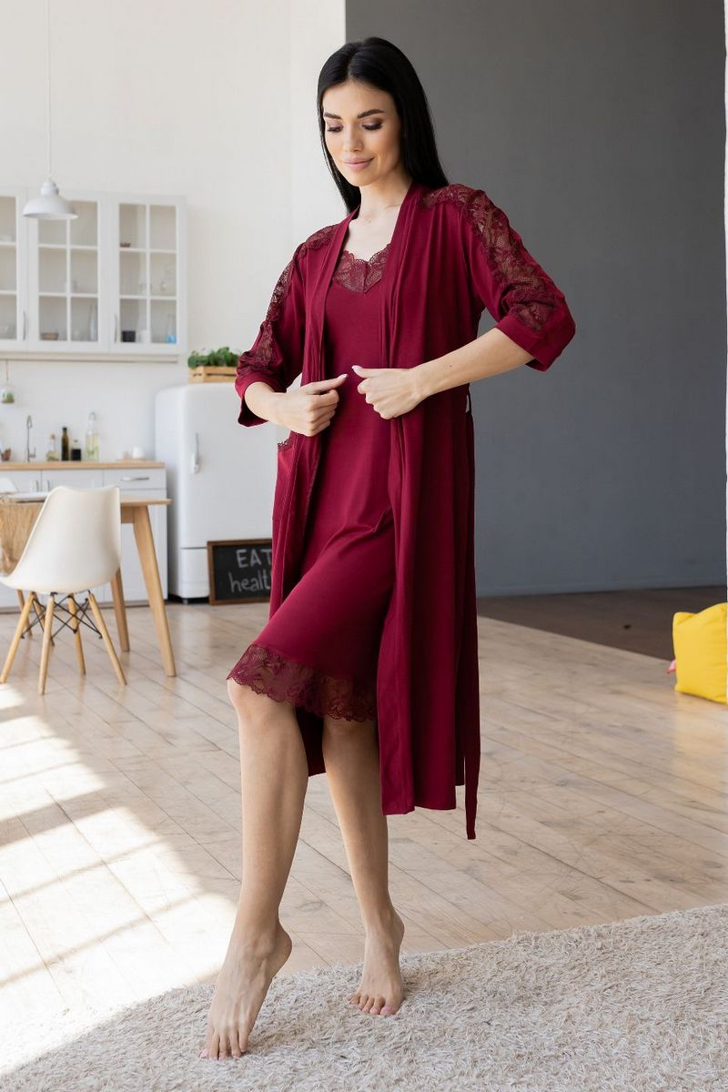 Комплект для дома из вискозы Км1200н marsala