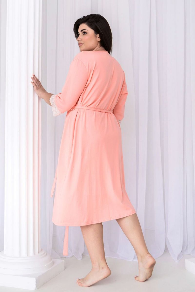 Комплект для дома с кружевом Кп1110н peach