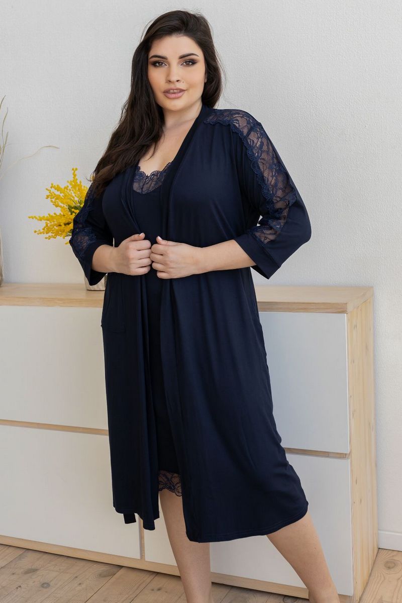 Комплект для дома из вискозы Кс1200н blue