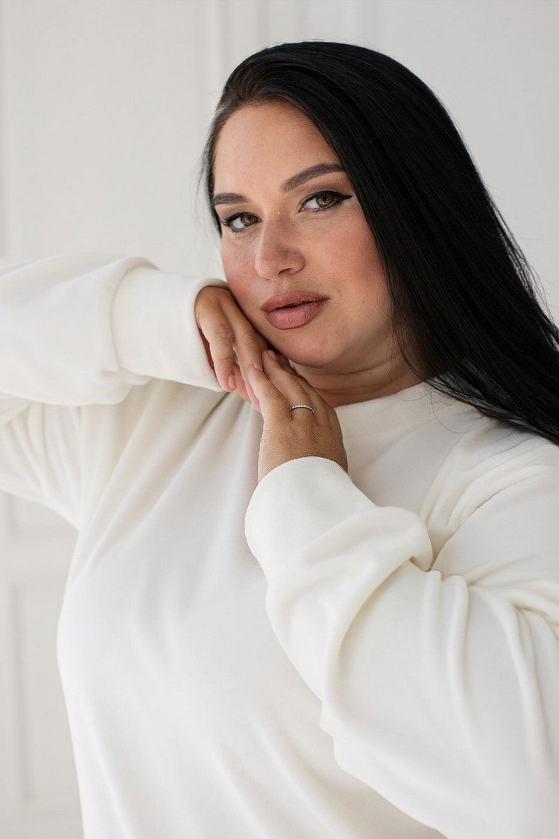 Велюровий комплект Па1500 ivory