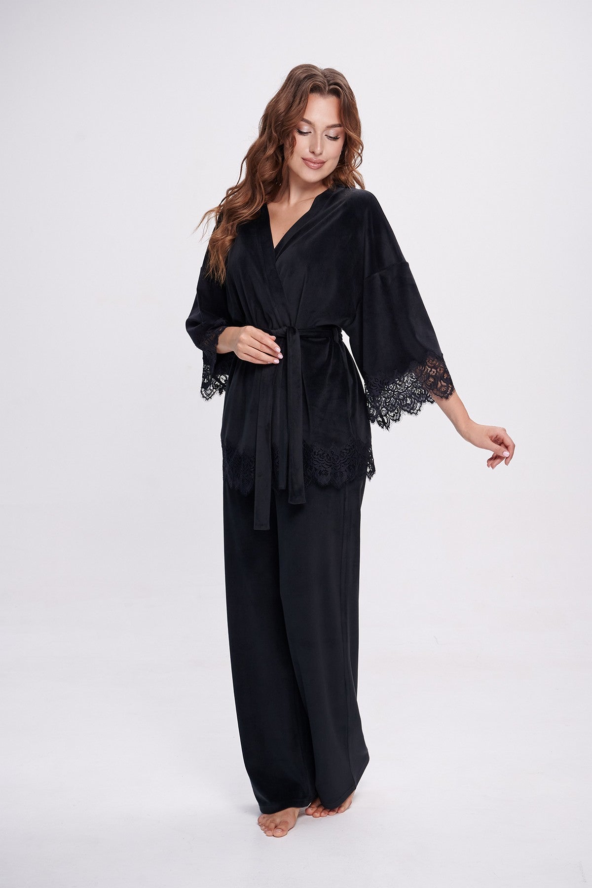 Велюровий комплект 2718 black