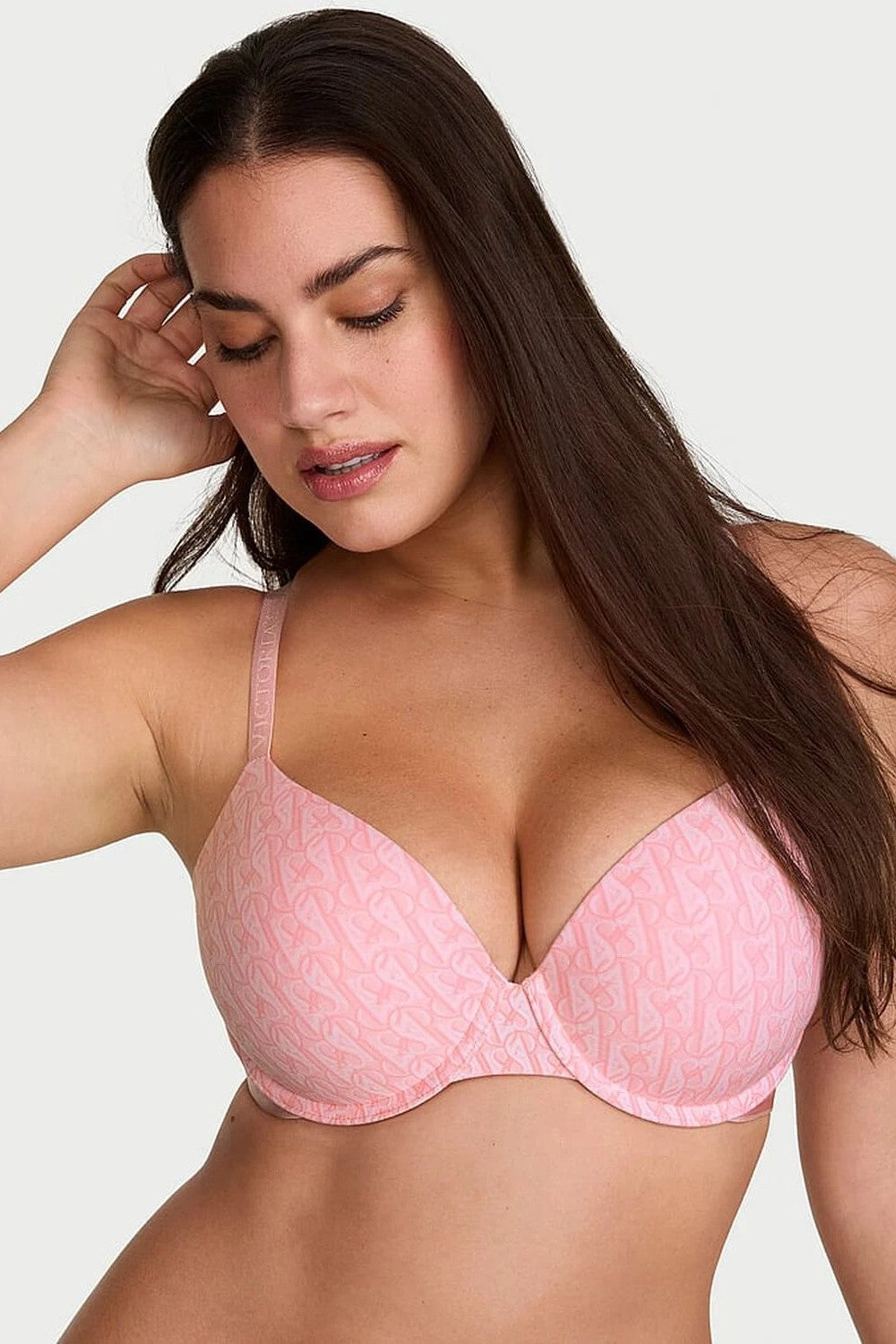 Комплект білизни пуш-ап 111437832 rose Victoria`s Secret бюстгальтер