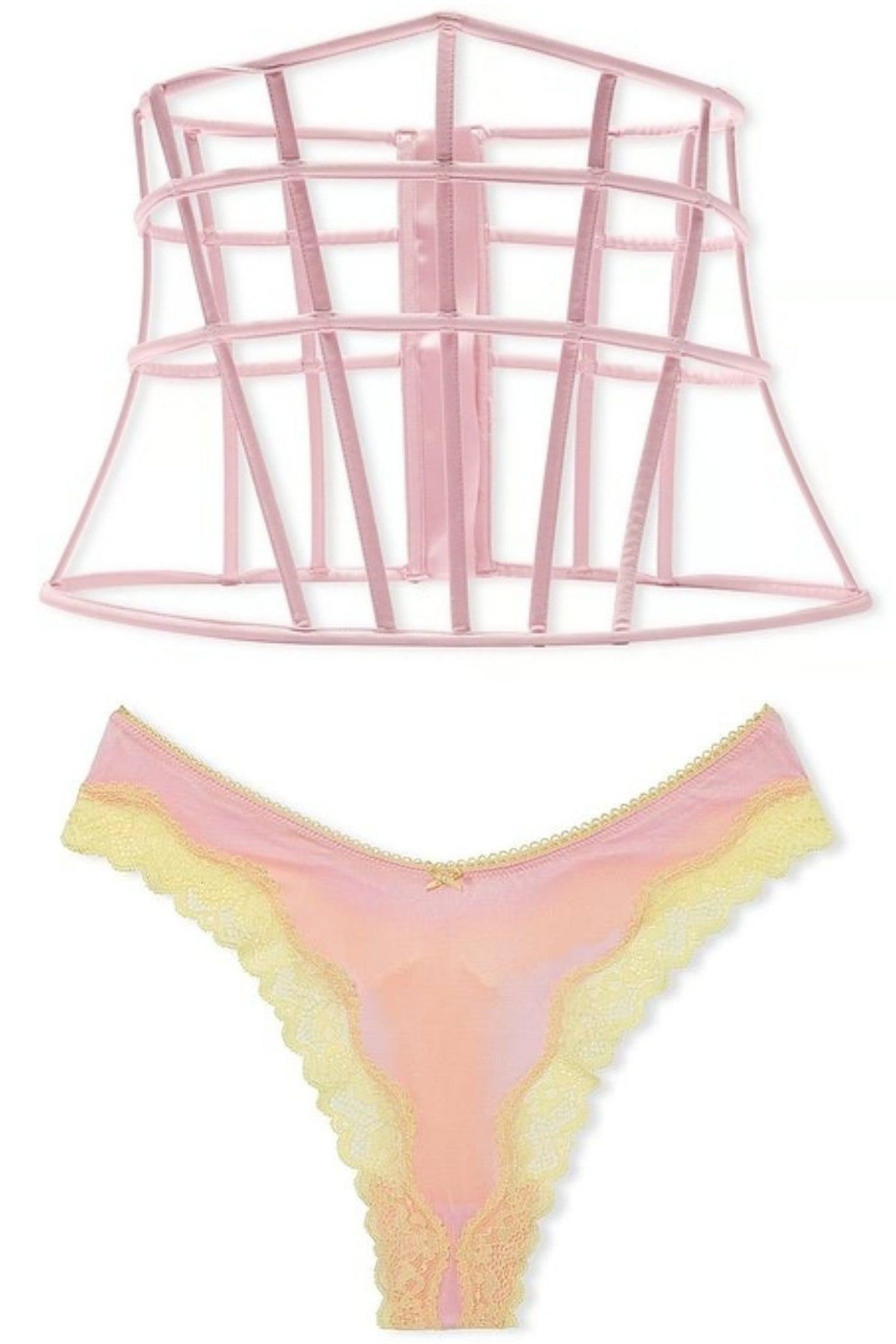 Корсет + трусики 287828895 rose