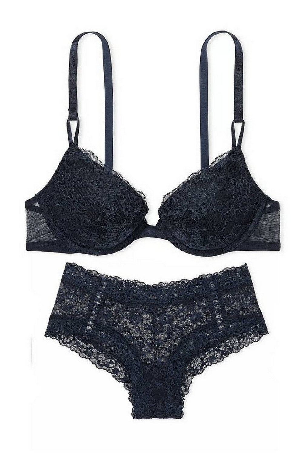 Кружевной комплект 486014365 blue