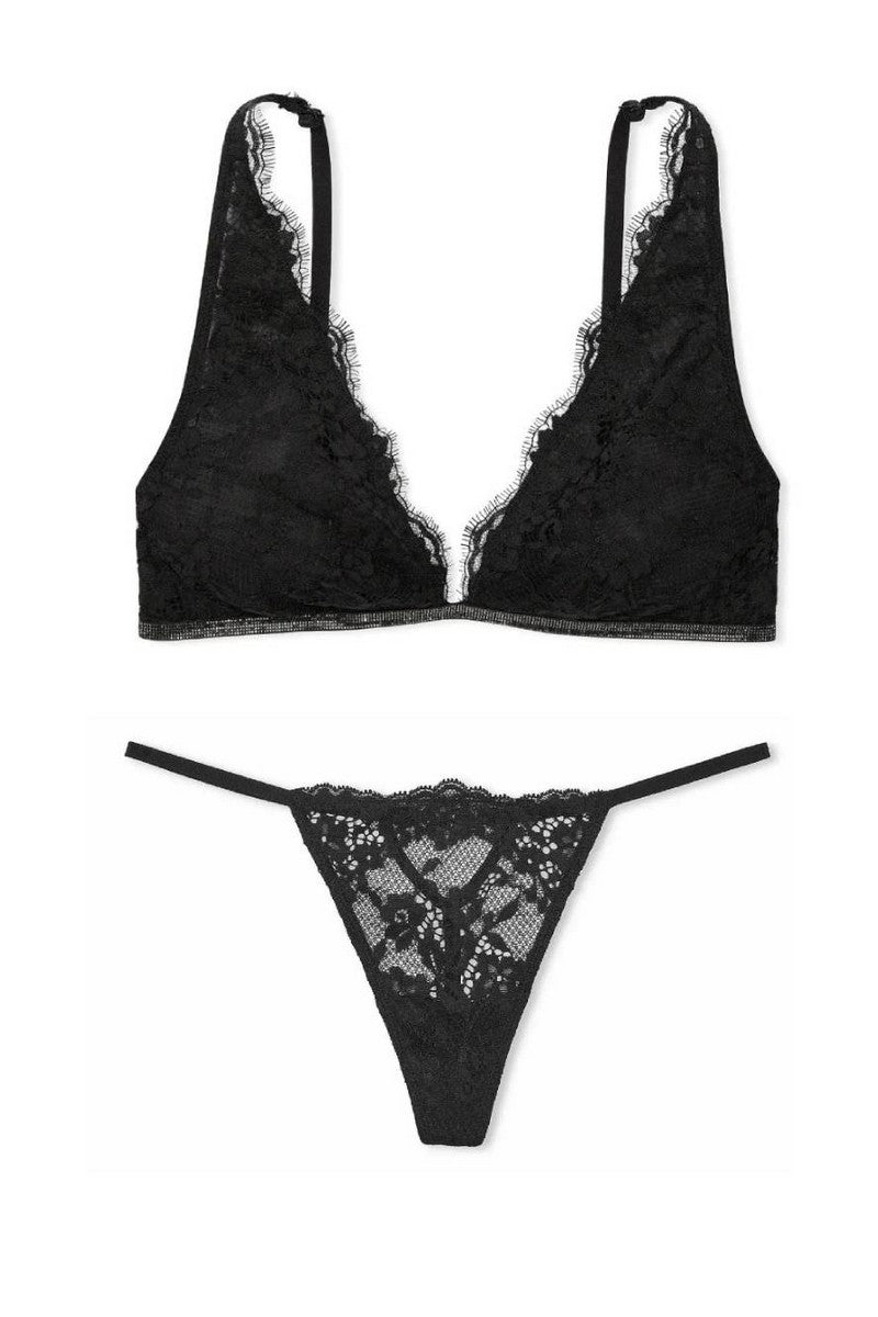 Кружевной комплект 645586210 black