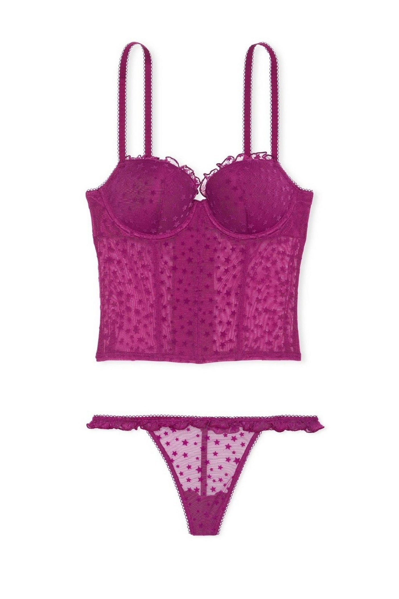 Комплект из микросетки 942515474 violet