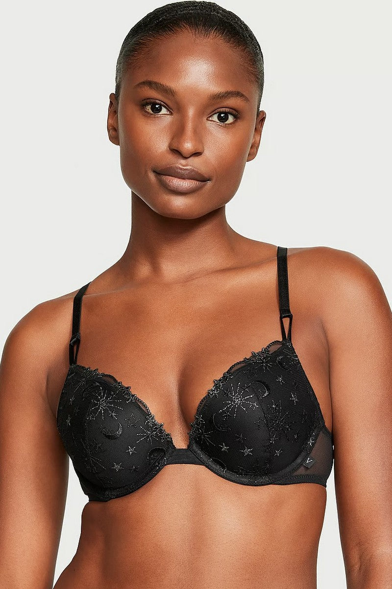 Комплект белья с вышивкой 942542554 black