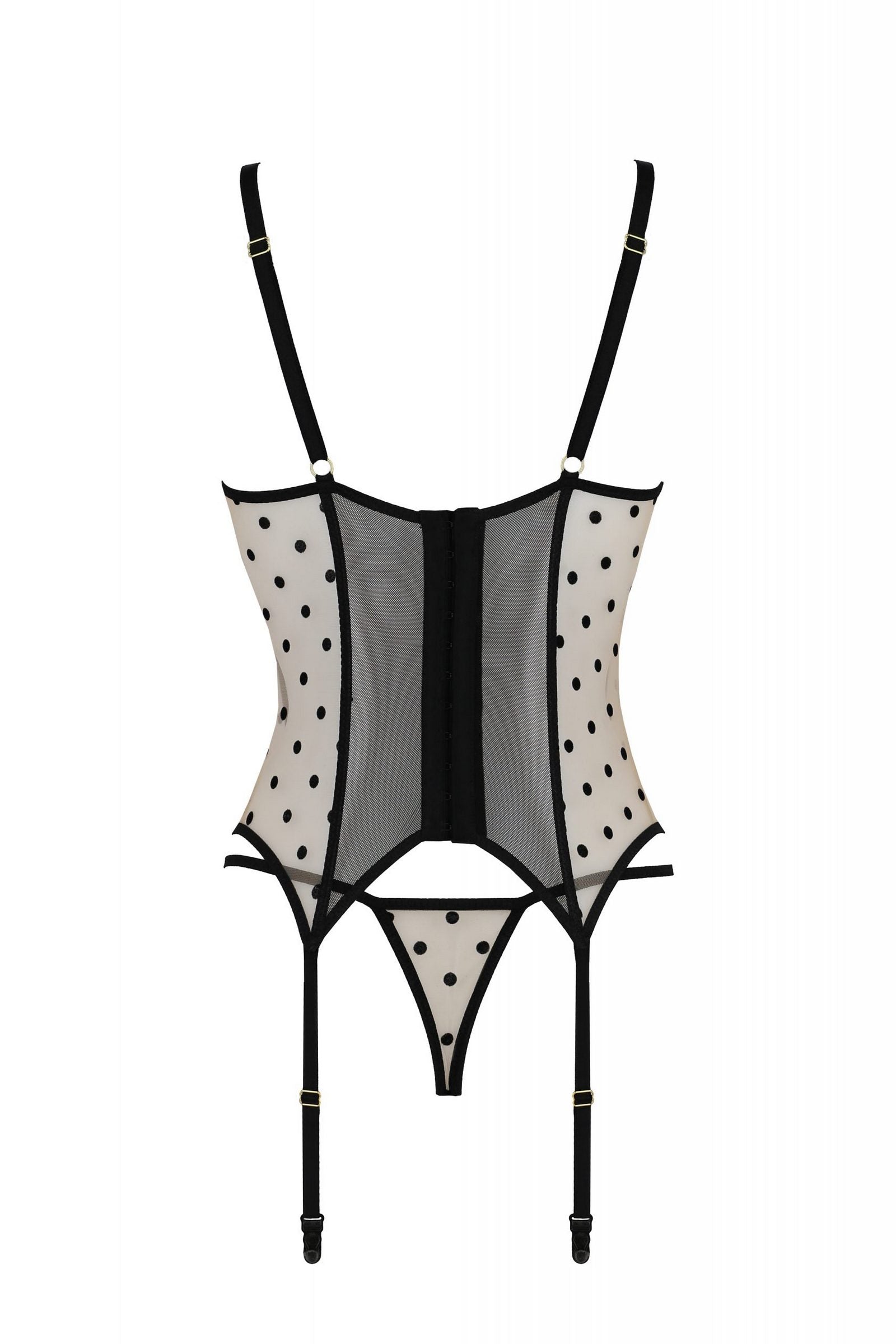 Корсет з відкритими грудьми Marina beige