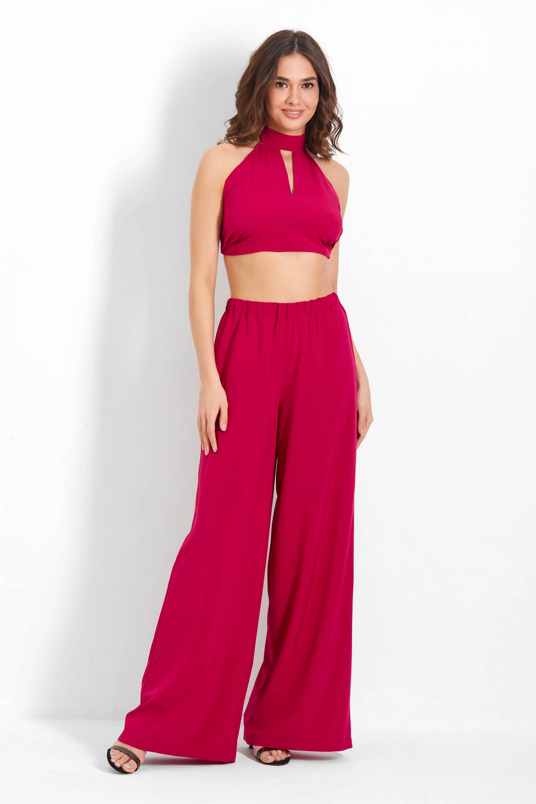 Костюм із шифону 920-730 29 raspberry