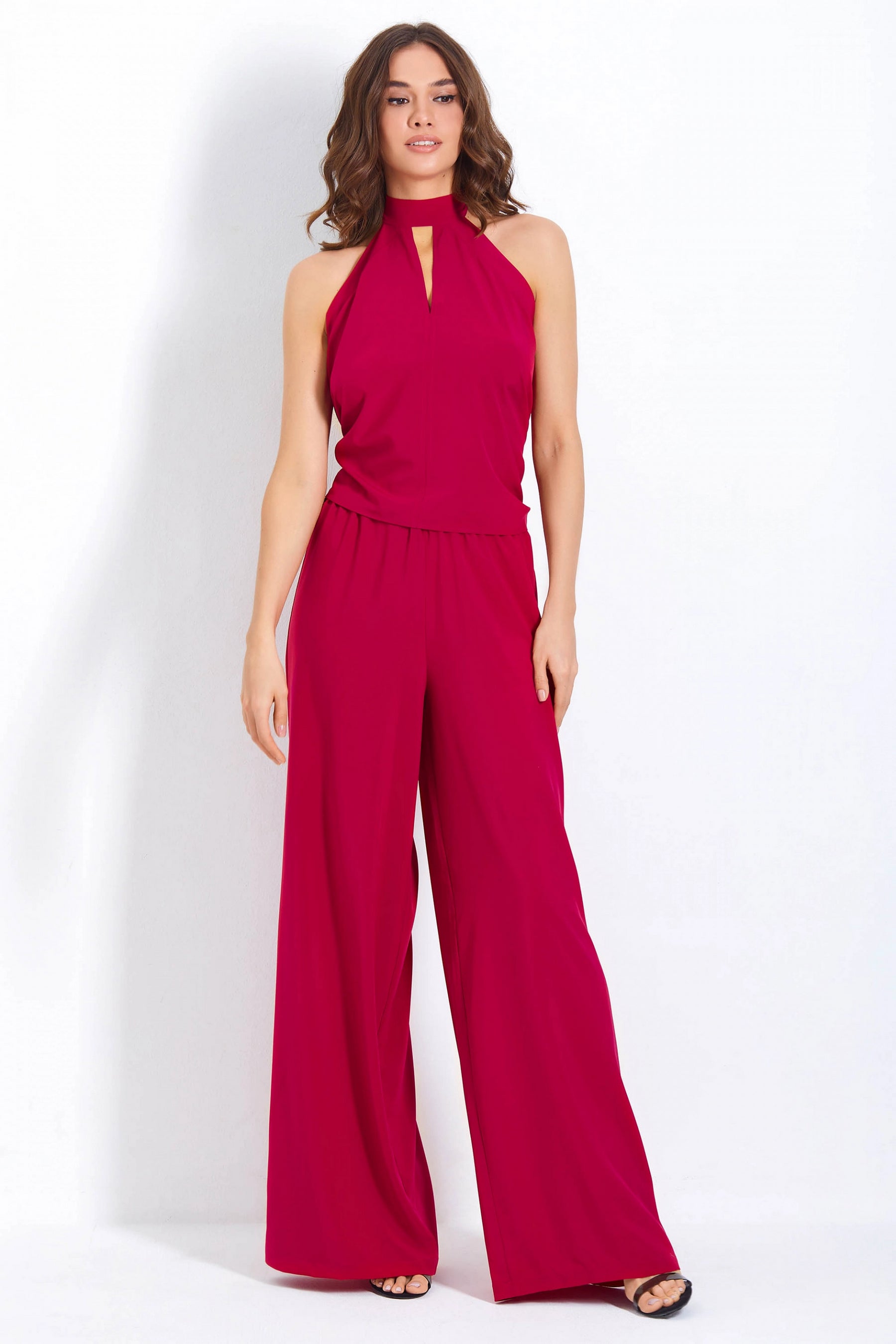 Костюм из шифона 920-730 29 raspberry