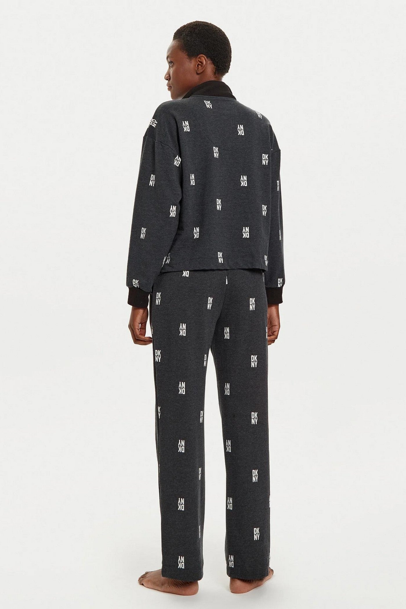 Трикотажный костюм YI90018 002 black