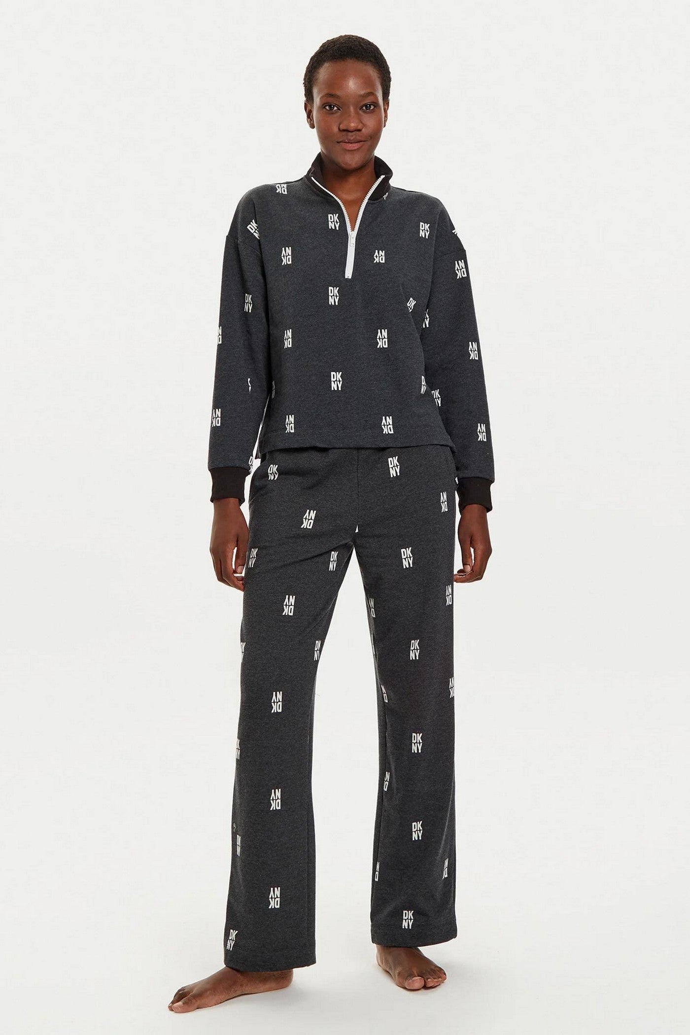 Трикотажный костюм YI90018 002 black