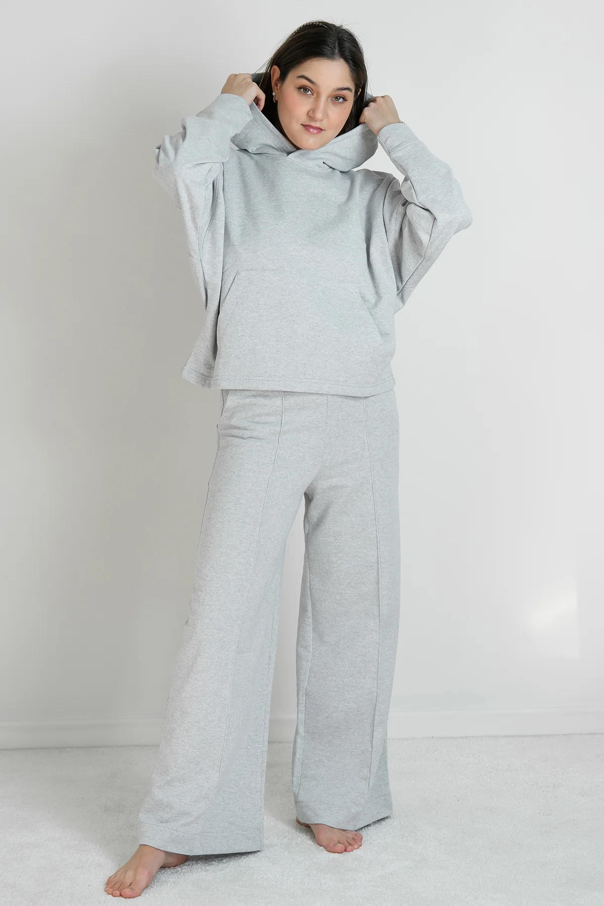 Трикотажный костюм с капюшоном Cloudi TR0063-12-69