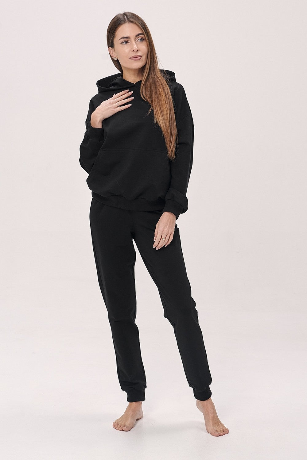 Трикотажный костюм 1615 black