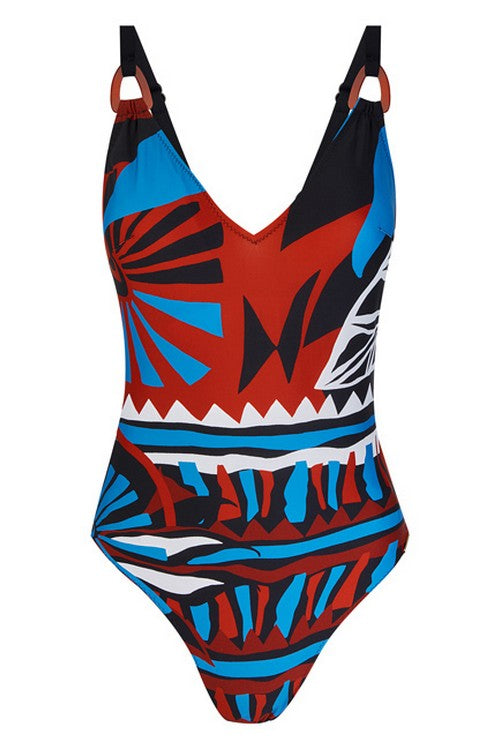 Сдельный купальник с коррекцией 1695 multi