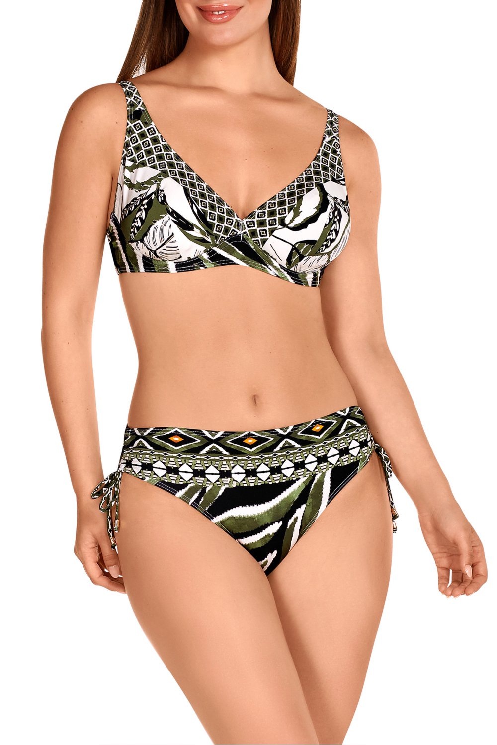 Роздільний купальник мінімайзер 1729-6D multi