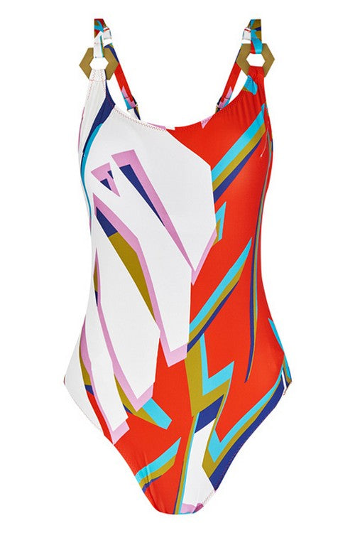 Суцільний купальник з корекцією 1738 multi