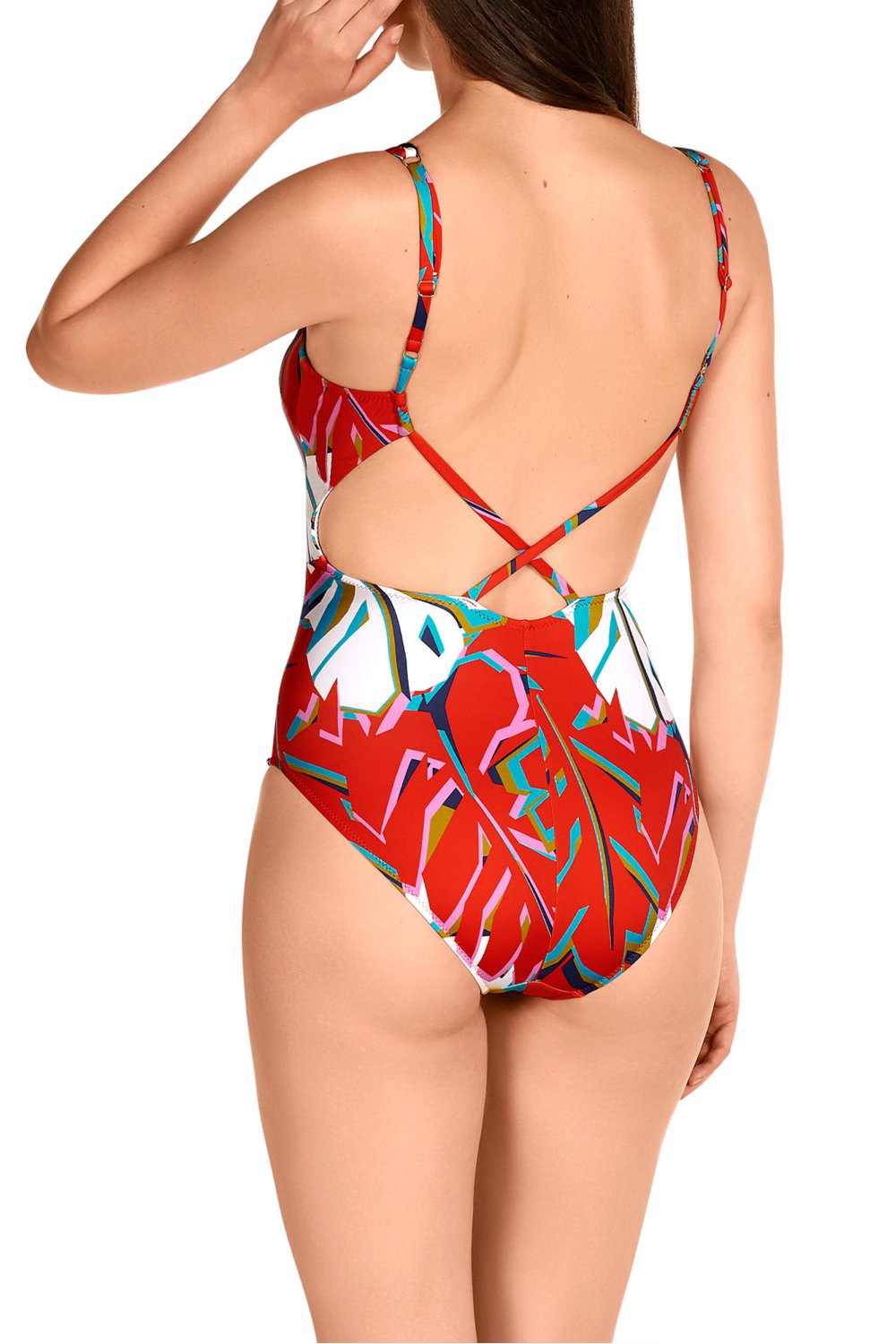 Сдельный купальник с коррекцией 1741 multi