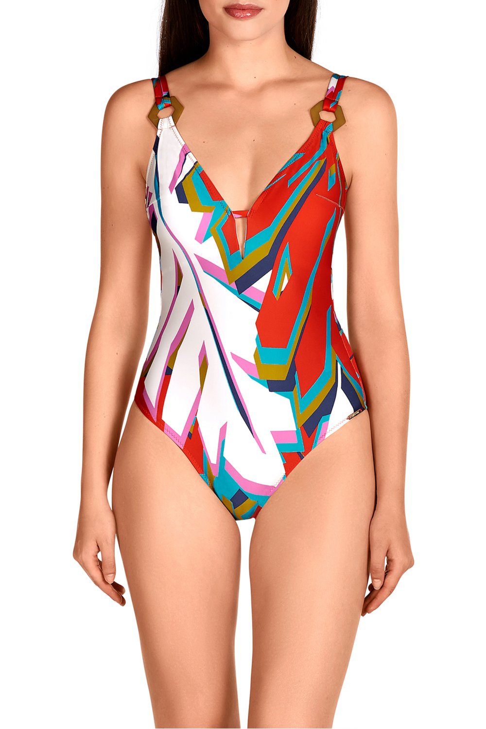 Суцільний купальник з корекцією 1741 multi