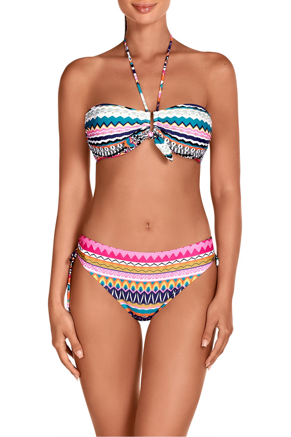 Роздільний купальник бандо 1755-5D multi