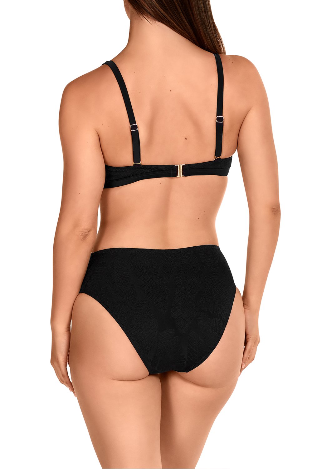 Раздельный купальник 1804-8D black