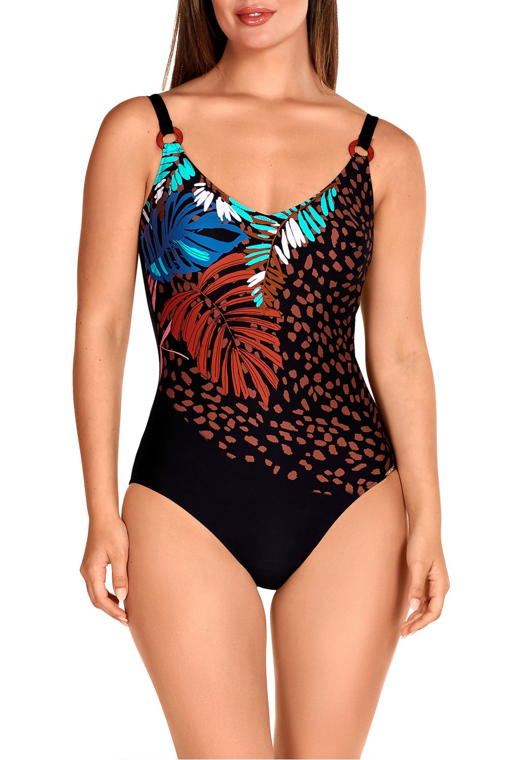 Суцільний купальник з корекцією 1805 multi