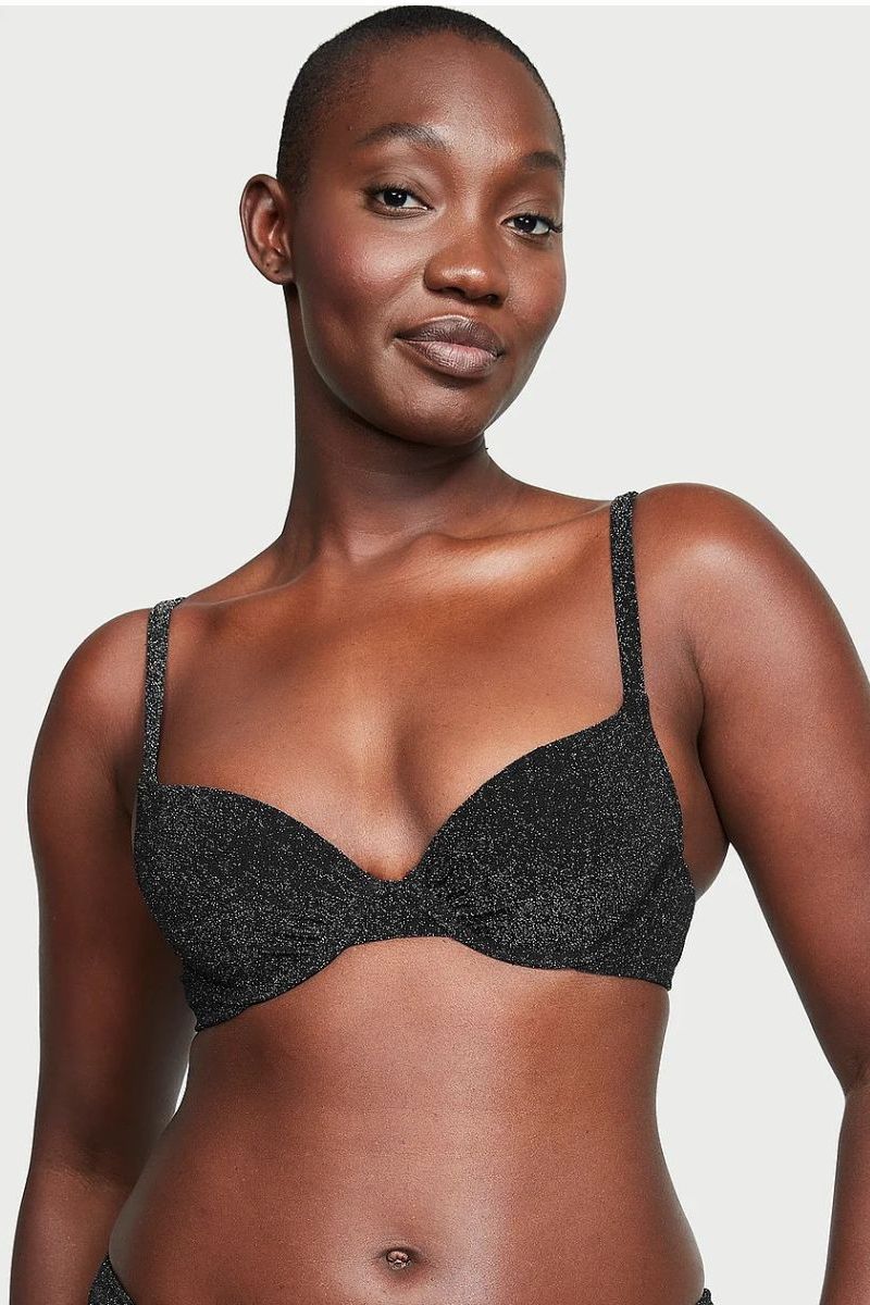 Купальник бікіні з люрексом 184485905 black