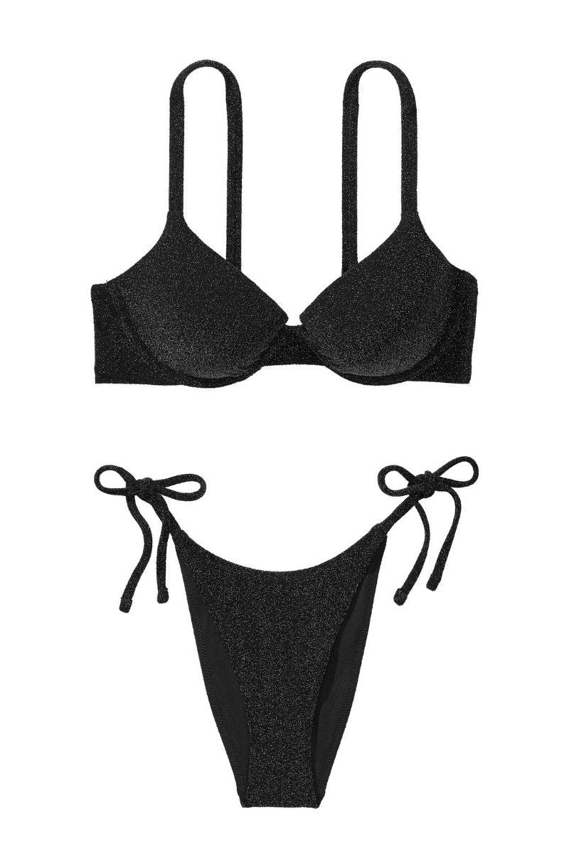 Купальник бікіні з люрексом 184485905 black