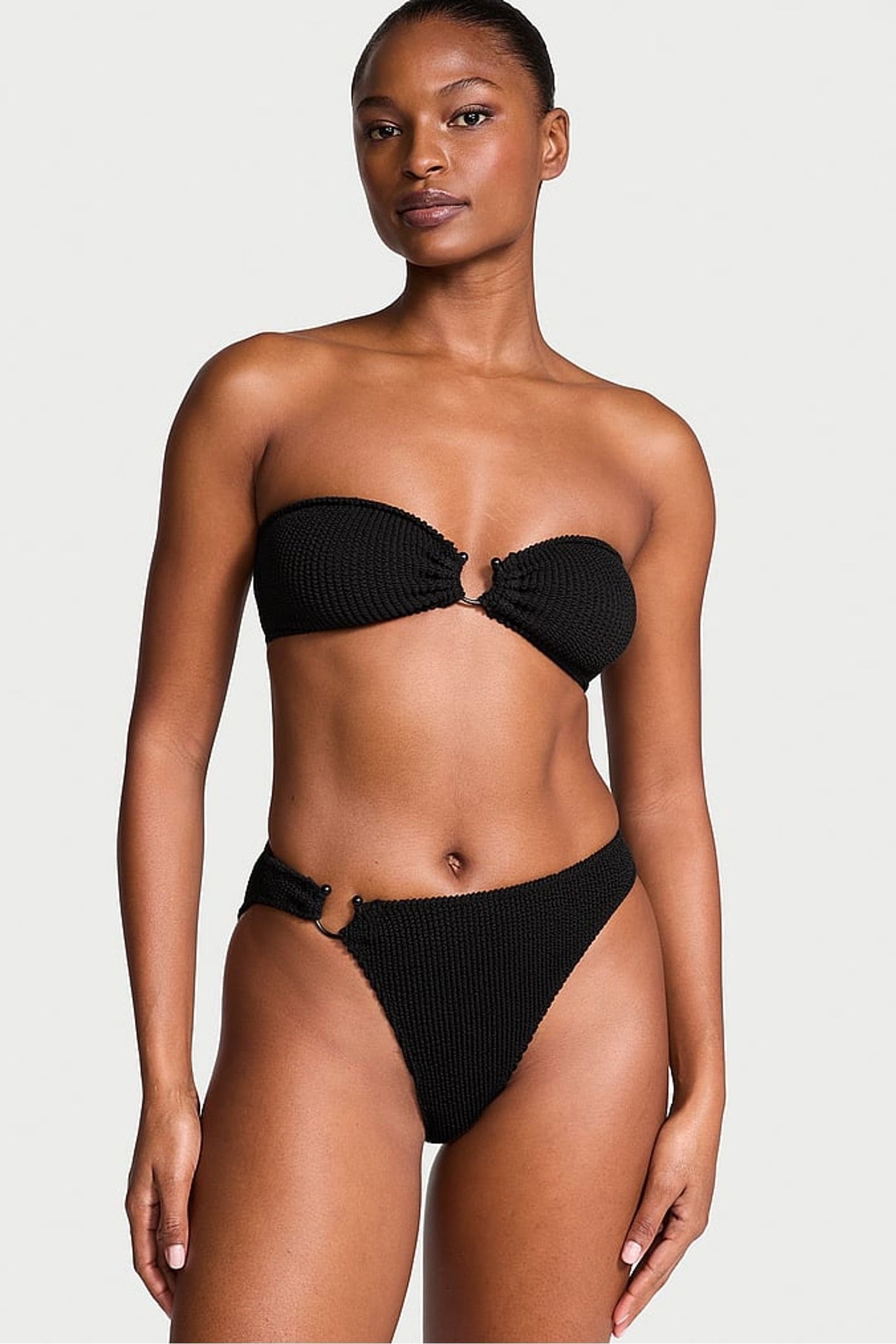 Раздельный купальник бандо 321541508 black