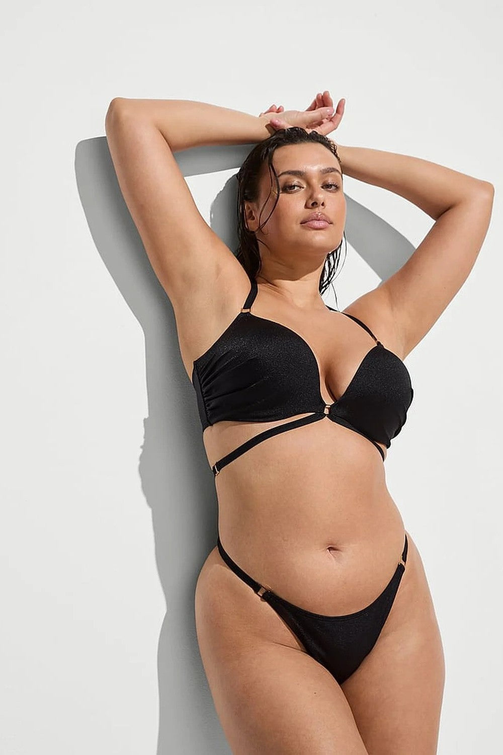 Роздільний купальник пуш-ап 616182999 Black Victoria`s Secret
