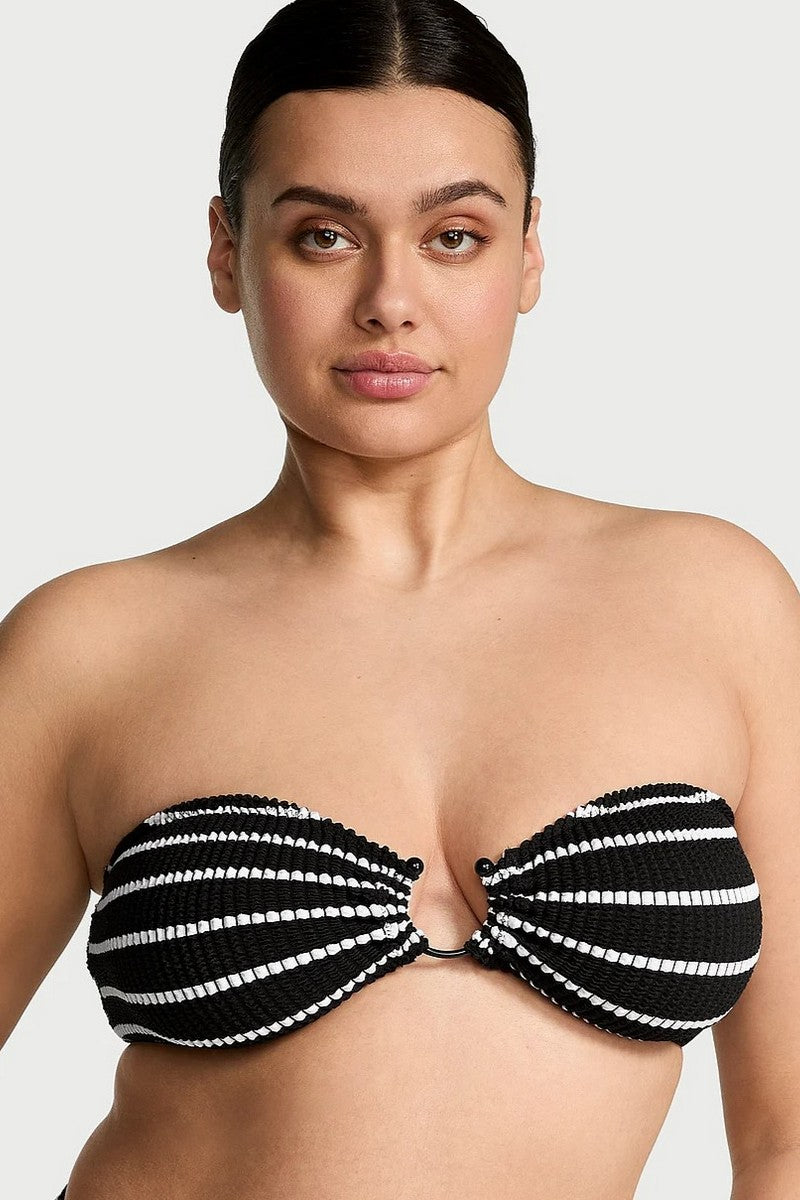 Роздільний купальник зі спідницею 917068842 black/white Victoria`s Secret ліф