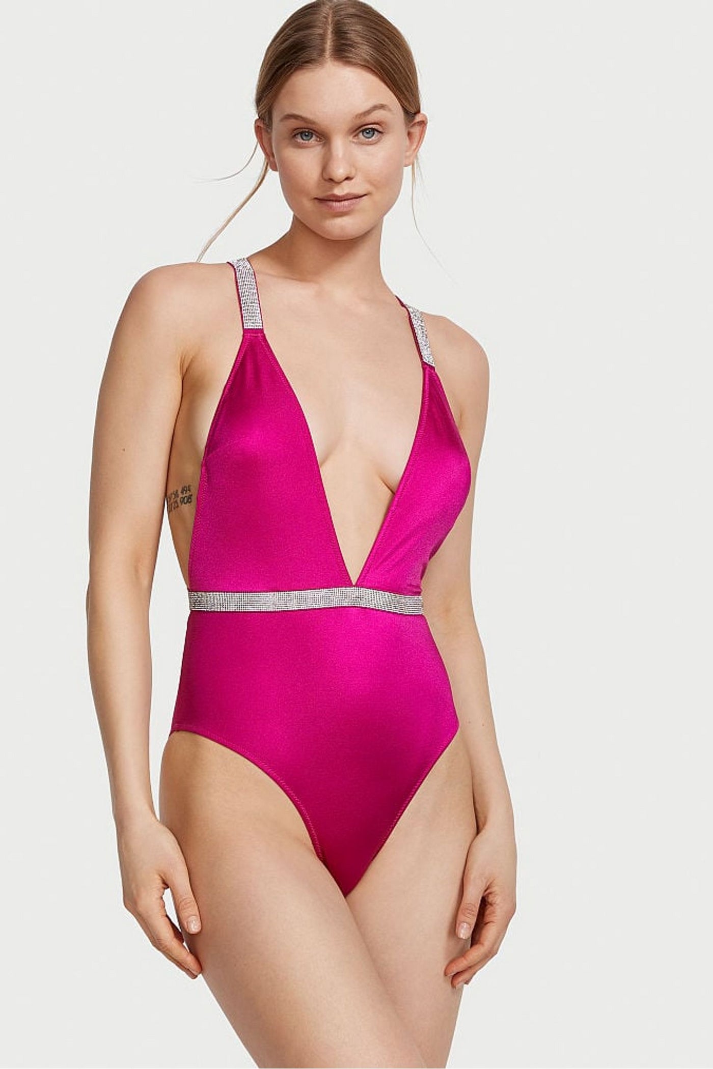 Сдельный купальник 938738361 pink