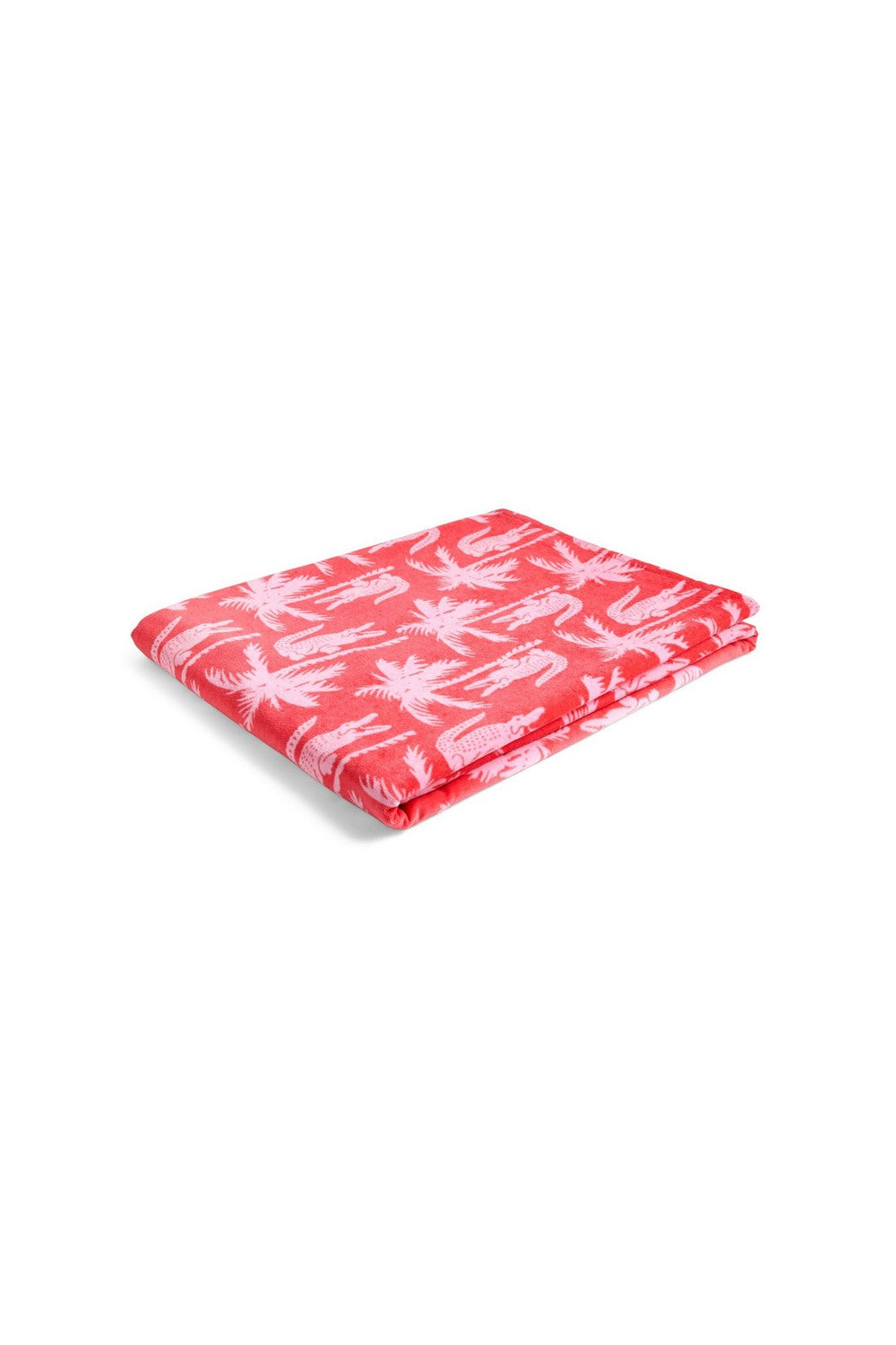 Пляжний рушник 152133707 pink Lacoste