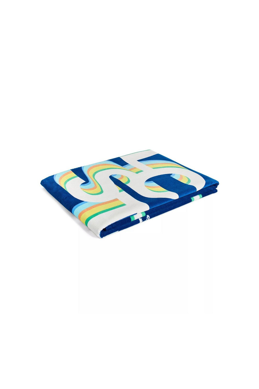 Пляжний рушник 243197574 blue Lacoste